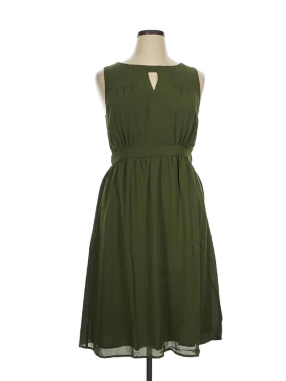 Modcloth Fervour Maxi Green Sleeveless Dress Small NWT